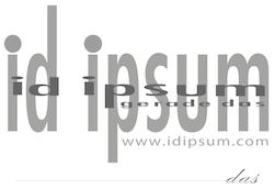 Logo id ipsum 2014 © id ipsum