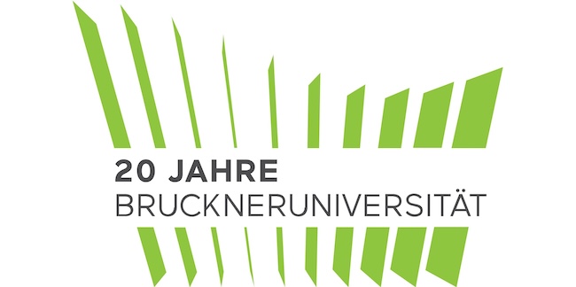Jubiläumslogo BRUCKNER UNIVERSITÄT © BRUCKNER UNIVERSITÄT