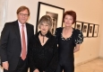 Willibald Cernko, Christiane Kubrick und Ingried Brugger eröffnen "Eyes Wide Open - Stanley Kubrick als Fotograf" im Bank Austria Kunstforum Wien © Christian Jobst