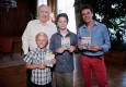 Kinderlesefest 2014: Michael Häupl, Benni, Lukas und Thomas Brezina © Bubu Dujmic
