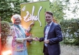 Marcin Kotlowski und Birgit Sarata beim echo medienhaus Sommerfest © Stefan Joham