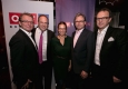Michael Götzhaber, Richard Grasl, Beatrice Cox-Riesenfelder, Alexander Wrabetz und THomas Prantner feiern 5 Jahre ORF-TVthek © ORF/Hans Leitner