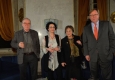 Michael Köhlmeier, Isolde Charim, Ágnes Heller und Willibald Cernko im Bank Austria Salon © Oreste Schaller