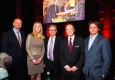 Peter Schöber, Eva Schindlauer, Alexander Wrabetz, Richard Grasl und Oliver Böhm bei der Programmpräsentation von ORF III Kultur und Information © ORF/Roman Zach-Kiesling