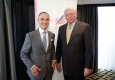 Claus J. Raidl und Norbert B. lessing beim AmCham Talk im Hilton Vienna Plaza © Roland Rudolph
