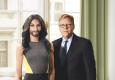 Bank Austria Vorstandsvorsitzender Willibald Cernko und Conchita Wurst © Bank Austria