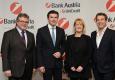 Robert Zadrazil mit den Gewinnern des Großen Bank Austria Kunstpreis 2015 © UniCredit Bank Austria
