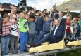 Sportstadtrat Andreas Mailath-Pokorny stellt das neue Konzept für die Hohe Wand Wiese vor © Christian Jobst