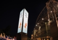 Der EPAMEDIA LED-Tower begeistert die 30.000 Teilnehmer des Wien Energie Business Run 2016 © EPAMEDIA