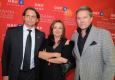 Oliver Böhm, Monika Eigensperger und ALfons Haider bei der ORF-Programmpräsentation 2016 © ORF