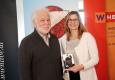 Autor Michael Ondaatje und Wien Energie-Managerin Alexandra Radl bei der Eröffnung von "Eine STADT. Ein BUCH." 2016 im ORF Funkhaus Wien © Arman Rastegar