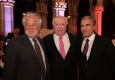 Michael Ondaatje, Michael Häupl und Christian Pöttler bei der Gala zu "Eine STADT. Ein BUCH" 2016 im Wiener Rathaus © Katharina Schiffl