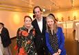 Ingried Brugger, Florian Steininger und Stella Rollig bei der Eröffnung von Georgia O'Keeffe im Bank Austria Kunstforum Wien © Christian Jobst
