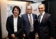Daniela Homan, Sal Savatteri und Norbert B. Lessing diskutieren auf Einladung der American Chamber of Commerce in Austria im Hilton Vienna Plaza über die US-Einwanderungsgesetze © Roland Rudolph
