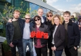 Mando Diao Fotocall mit Sybille Straubinger und Thomas Waldner@ DIF PK Motto am Fluss © (Thomas Peschat)