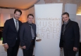 Daniel Serafin, Karl-Michael Ebner und Christoph Wagner-Trenkwitz präsentieren Neuigkeiten zum Österreichischen Musiktheaterpreis im Mozarthaus Vienna © Roland Rudolph