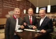 Herbert Rieser, Andrä Rupprechter und Johannes Ausserladscheiter im café+co Krimicafé © Roland Rudolph