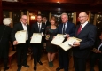 Verleihung des Goldenen Kännchens des Klubs der Wiener Kaffeehausbesitzer: Ernst Hilger, Alberto Maguolo, Christina Hummel, Ronald Bocan und Ewald Laister © Richard Schuster