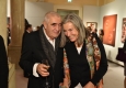 Kulturmanager Peter Noever und Fotografin Elfie Semotan bei der Eröffnung der VIENNA ART WEEK 2017 im Dorotheum © Christian Jobst
