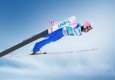 Wintersport goes pink: BWT Magnesium Mineralized Water bringt Farbe in den Schnee © BWT Best Water Technology