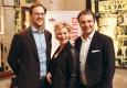 iab austria Happy New Year Get-together: Stephan Kreissler, Alexandra Vetrovsky-Brychta und André Eckert © Philipp Lipiarski