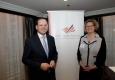 FMA Vorstand KLaus Kumpfmüller und AmCham Austria-Präsidentin Sandra Kolleth © Roland Rudolph