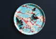 Turquoise Dream Round Tray © Studio Formata
