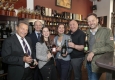 Le Cru feiert zehnten Geburtstag: Rudolf L. Anzenhofer, Sebastian Anzenhofer, Charlotte De Sousa, Chantal Bregeon-Gonet, Geoffrey Orban und Cyril Janisson © Roland Rudolph