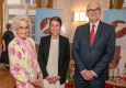 Bank Austria Sozialpreis 2017: Lotte Tobisch-Labotyn, Anna Karanitsch und Jürgen Kullnigg im Bank Austria Salon im Alten Rathaus © UniCredit Bank Austria/Oreste Schaller