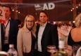 iab webAD 2018: Digitalisierungsministerin Margarete Schramböck und Oliver Böhm (ORF-Enterprise) © Adrian Almasan