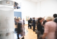 Besucher in der Ausstellung "Faszination Japan: Monet. Van Gogh. Klimt." © Oreste Schaller