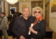 Herbert Lippert und Birgit Sarata bei der Vernissage in der Wiener Staatsoper © Christian Jobst