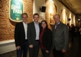 Wahl zum Wiener Lieblingswirt 2018: Thomas Strachota (Wiener Bezirksblatt), Matthias Ortner (Ottakringer), Martina Haslinger (WKW) und Peter Dobcak (WKW) © Wiener Bezirksblatt/Arman Rastegar