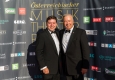 Karl-Michael Ebner und Herbert Lippert beim Österreichischen Musiktheaterpreis © APA-Fotoservice/Mallaschitz