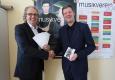 Smartes Ticketing für die Hochkultur: Walter Baldauf (oeticket) und Michael Nemeth (Musikverein Graz) © oeticket