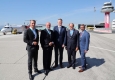 The New Airport Klagenfurt: Christian Halm, Kay Kratky, Harald Stoutz, Peter Malanik, Karl Georg Eisner © APA-Fotoservice/Raunig