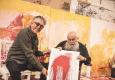 GOLF REVUE: Gerhard Krispl und Hermann Nitsch © Christian Jungwirth