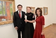 Eröffnunng von Pierre Bonnard im Bank Austria Kunstforum Wien: Robert Zadrazil, Ingried Brugger und Brigitte Bierlein © Christian Jobst