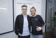 CCA-Session im Zimmer: Reinhard Schwarzinger (Creativ Club Austria) und Chris Thaller (adidas Runtastic) © Roland Rudolph