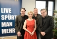 Präsentation FreudeNOW Festival: Ernst Theis (FreudeNOW), Ildikó Raimondi und Herbert Lippert (Wiener Staatsoper) und Christoph Klingler (CTS EVENTIM Austria) © Christian Jobst