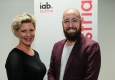 iab austria: Alexandra Vetrovsky-Brychta (Vizepräsidentin) und Markus Plank (Präsident) © iab austria/Christoph Breneis