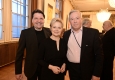 Finissage der Ausstellung Blickwinkel Oper: Ernst Theis, Ildikó Raimondi und Herberrt Lippert © Christian Jobst