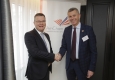 AmCham Talks im Hilton Vienna Plaza: Michael-Viktor Fischer (SMATRICS) und Martin Winkler (Oracle) © Roland Rudolph