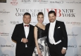 65th Viennese Opera Ball in New York: Stefan Ottrubay, Silvia Frieser und Daniel Serafin © Stefan Joham