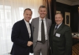 AmCham Talks über Trennungsmanagement im Hilton Vienna Plaza: Robin Rumler (Pfizer), Martin Winkler (Oracle) und Ernesto Schobesberger (Paylife) © Roland Rudolph