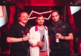 Lennart Kübler (AB InBev), Eugen Prosquill (Warda Network) und Lorenz Haschemi (AB InBev) © Warda Network