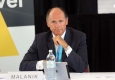 Peter Malanik bei der Medienkonferenz des Airport Klagenfurt © APA-Fotoservice/Raunig