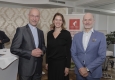 Mediengespräch zu "Erlebe Deine Hauptstadt. Wien": Toni Faber, Monique Dekker und Christian Lerner © Stefan Diesner