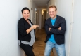 SPaß am Homeschooling: Nadja Maleh und Andreas Ferner © Moni Fellner