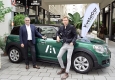 Martin Rada und Tristan Horx präsentieren das Auto-Abo ViveLaCar in Österreich © Christian Jobst